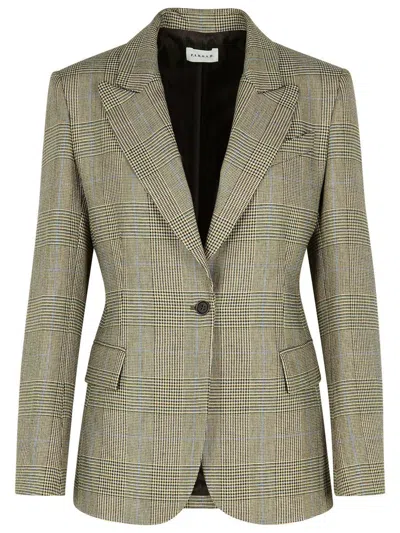 P.a.r.o.s.h . 'relax' Multicolour Viscose Blend Blazer In Multicolor