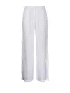 P.a.r.o.s.h Trousers Elastic Waistband Lightweight Fabric Side Pockets