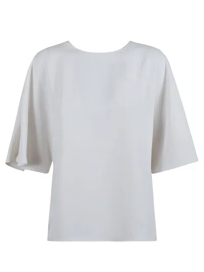 P.A.R.O.S.H P.A.R.O.S.H. RELAXED-FIT TOP WITH WIDE SLEEVES AND KEYHOLE DETAIL
