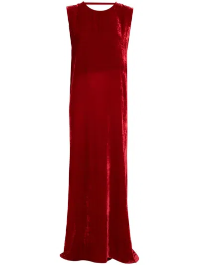 P.a.r.o.s.h Relur Maxi Dress In Red
