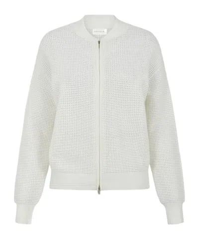 P.a.r.o.s.h Renfield Zip-up Cardigan In White