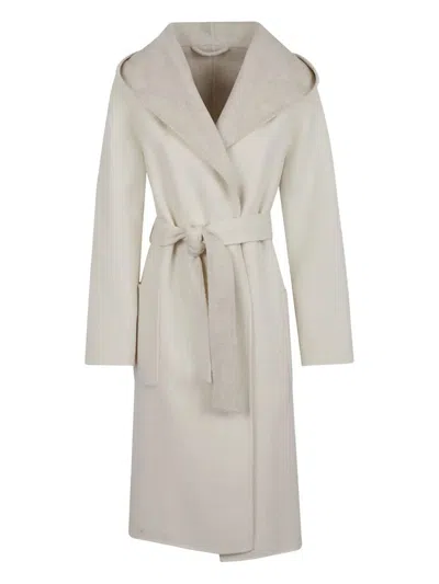 P.A.R.O.S.H PAROSH REVERSIBLE COAT WITH HOOD
