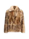 P.a.r.o.s.h P. A.r. O.s. H. Reversible Sheepskin In Brown