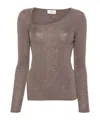 P.a.r.o.s.h Ribbed Jumper In Gray