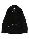 P.a.r.o.s.h Ribbed-collar Jacket In Blue