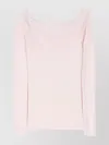 P.a.r.o.s.h Ribbed Cotton Blend Jumper