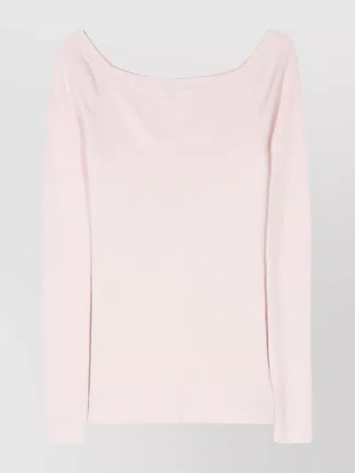 P.A.R.O.S.H RIBBED COTTON BLEND JUMPER