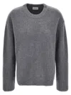 P.a.r.o.s.h Grey Cashmere Sweater In Gray