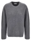 P.a.r.o.s.h Grey Cashmere Sweater In Gray