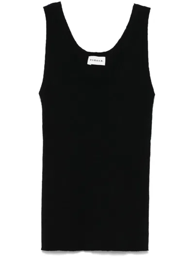 P.A.R.O.S.H RIBBED-KNIT TANK TOP