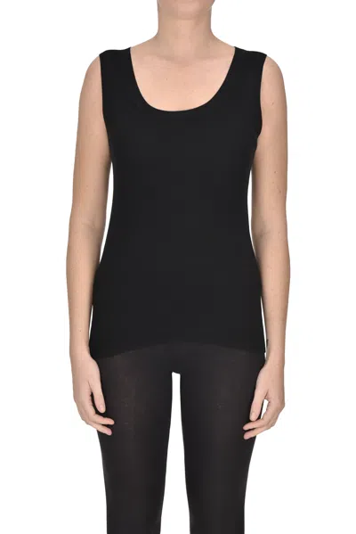 P.A.R.O.S.H RIBBED KNIT TOP