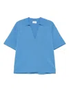 P.a.r.o.s.h Ribbed T-shirt In Blue