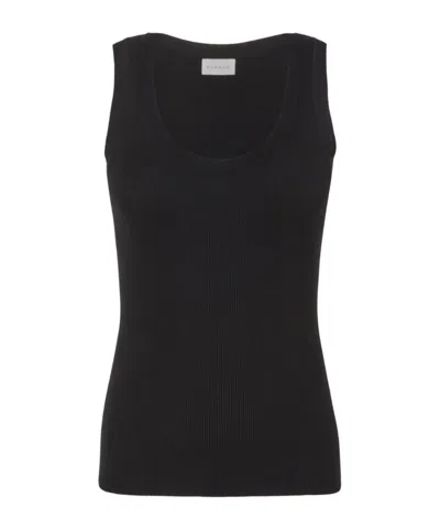 P.a.r.o.s.h Ribbed Tank In Black