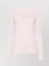 P.a.r.o.s.h V-neck Ribbed Knit Sweater