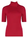 P.a.r.o.s.h Parosh Leila Wool Turtleneck Sweater In Red