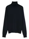 P.a.r.o.s.h Roll-neck Sweater In Blue