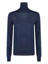 P.a.r.o.s.h Roll-neck Sweater In Blue
