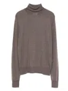 P.a.r.o.s.h Roll-neck Sweater In Gray