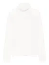 P.a.r.o.s.h Roll-neck Sweater In White