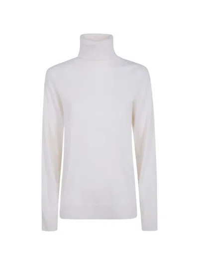 P.a.r.o.s.h Roll-neck Cashmere Sweater In White
