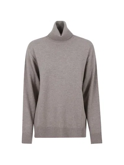 P.a.r.o.s.h Roll-neck Knitted Sweater In Red