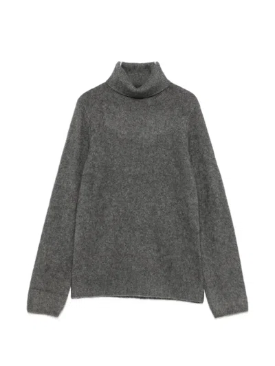 P.a.r.o.s.h Roll-neck Knitted Sweater In Green