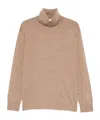 P.a.r.o.s.h Roll-neck Sweater In Brown