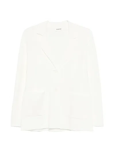 P.a.r.o.s.h Roma Blazer In White