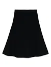 P.a.r.o.s.h Roma Midi Skirt In Blue