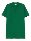 P.a.r.o.s.h Roma Mini Dress In Green