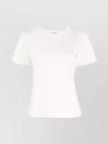 P.a.r.o.s.h Rome Knit Round Neck T-shirt In White