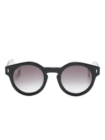 P.a.r.o.s.h Round-frame Sunglasses In Black