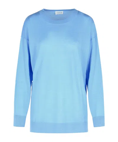 P.a.r.o.s.h Round Neck Sweater In Blue