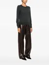 P.a.r.o.s.h Round-neck Sweater In Gray