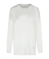 P.a.r.o.s.h Round Neck Sweater In White