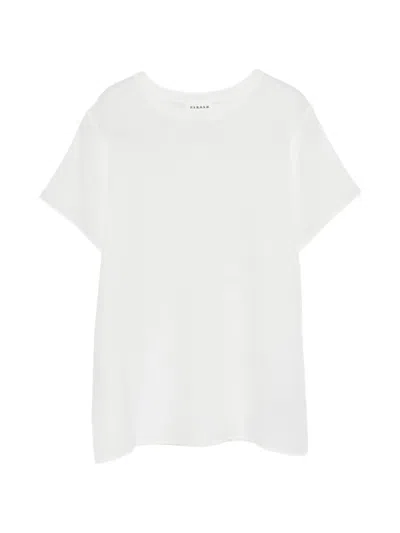 P.a.r.o.s.h Round-neck T-shirt In White