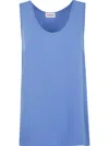 P.a.r.o.s.h Round-neck Top In Blau