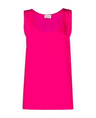 P.a.r.o.s.h Round-necked Vest In Pink