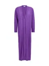 P.a.r.o.s.h Purple Roux Cardigan In Purple