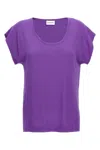P.a.r.o.s.h Purple Roux T-shirt