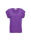 P.a.r.o.s.h Purple Roux T-shirt In Purple