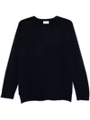 P.a.r.o.s.h Parosh Black Wool-cashmere Ribbed Sweater