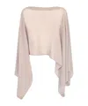 P.a.r.o.s.h Ruffled Shawl In Neutral