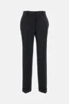 P.a.r.o.s.h Sallia Bi-stretch Trousers In Black