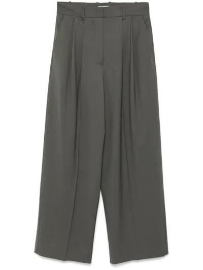 P.A.R.O.S.H PAROSH SALLIA BI-STRETCH TROUSERS
