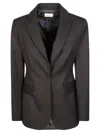 P.a.r.o.s.h Parosh Sallia Bi-stretch Women's Jacket In Marrone