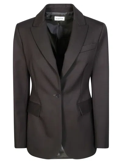 P.a.r.o.s.h Parosh Sallia Bi-stretch Women's Jacket In Marrone