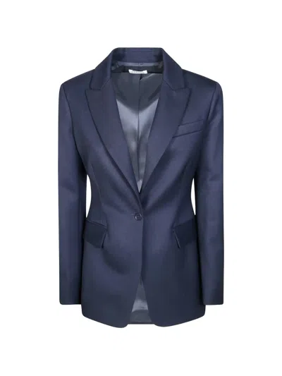 P.a.r.o.s.h Sallia Single-breasted Blazer In Blue