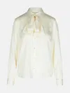 P.a.r.o.s.h Salty Cream Evening Blend Shirt In Cream