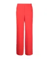 P.a.r.o.s.h Gerade Hose In Satinoptik In Orange